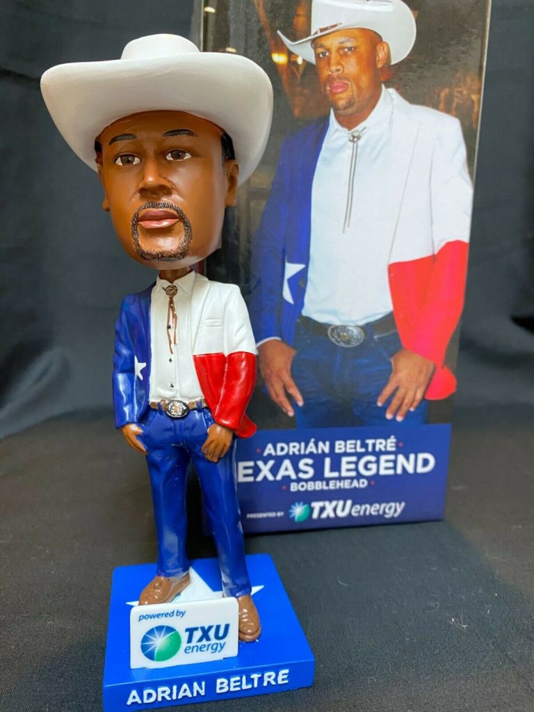 May 8, 2021 Texas Rangers – Adrián Beltré Texas Bobblehead