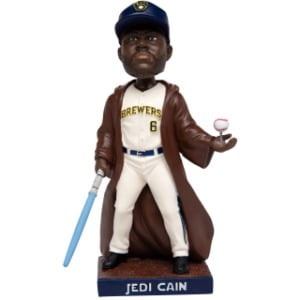 Milwaukee Brewers - Lorenzo Cain Jedi bobblehead