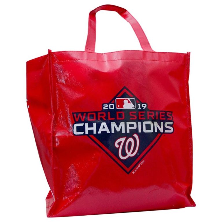 June 15, 2021 Washington Nationals – World Series Grocery Tote