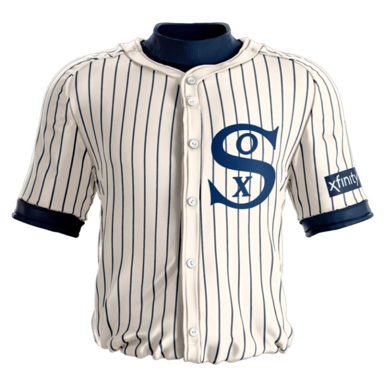 August 14, 2021 Chicago White Sox – 1919 Throwback Jersey