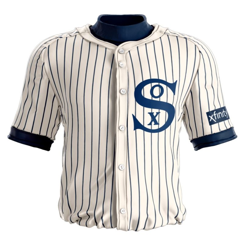 August 14, 2021 Chicago White Sox - 1919 Throwback Jersey