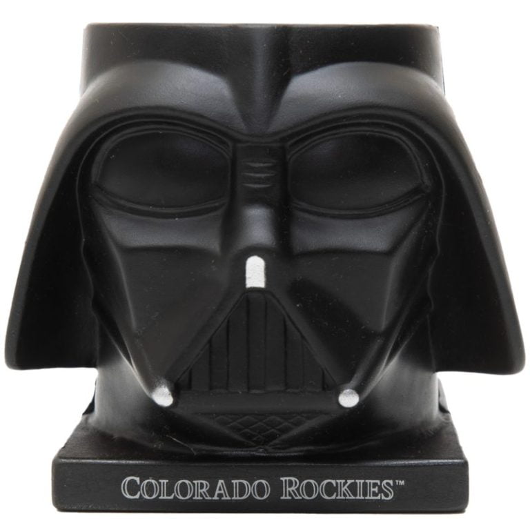 August 7, 2021 Colorado Rockies – Darth Vader Beverage Wrap
