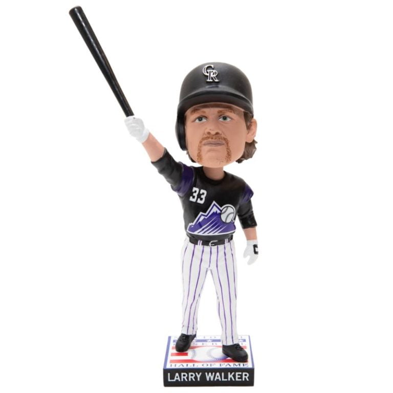 September 25, 2021 Colorado Rockies – Larry Walker Hall of Fame Bobblehead