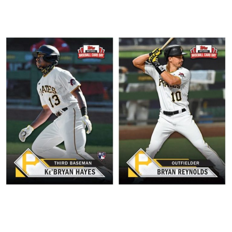 August 1, 2021 Pittsburgh Pirates – Topps Baseball Cards