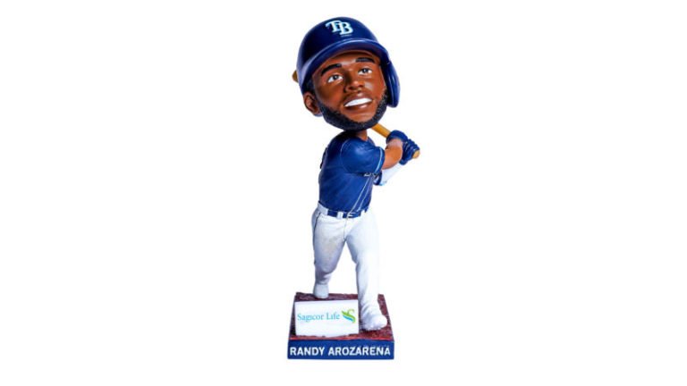 July 31, 2021 Tampa Bay Rays – Randy Arozarena Bobblehead