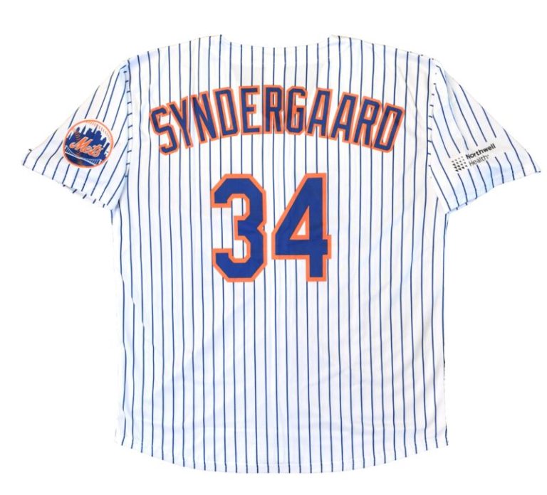 August 27, 2021 New York Mets – Noah Syndergaard Replica Jersey