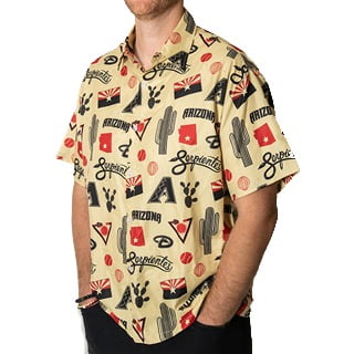 Eletees Arizona Diamondbacks 25th Anniversary Father’s Day Hawaiian Shirt