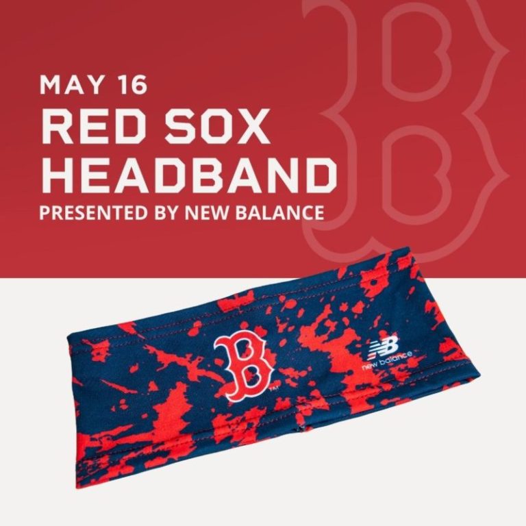 May 16, 2022 Boston Red Sox – Headband