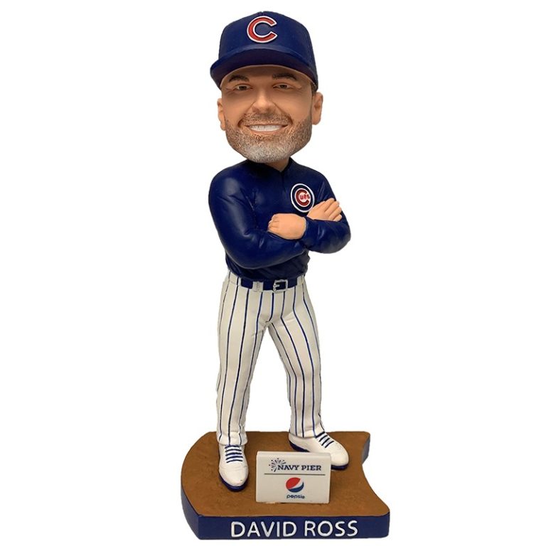 May 7, 2022 Chicago Cubs – David Ross Bobblehead