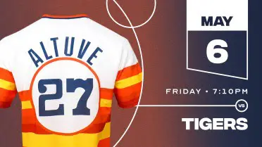 May 6, 2022 Houston Astros - Jose Altuve 1970s Rainbow Jersey - Stadium  Giveaway Exchange