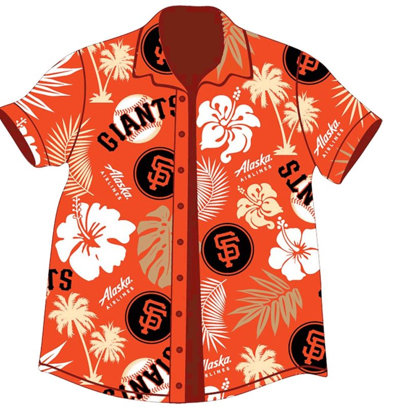 2023 San Francisco Giants – Legends Aloha Hawaiian Shirt - Skullridding