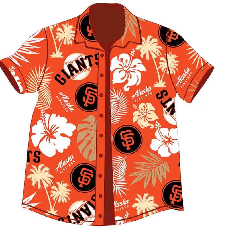 July 16, 2022 San Francisco Giants - Aloha Shirt - Stadium