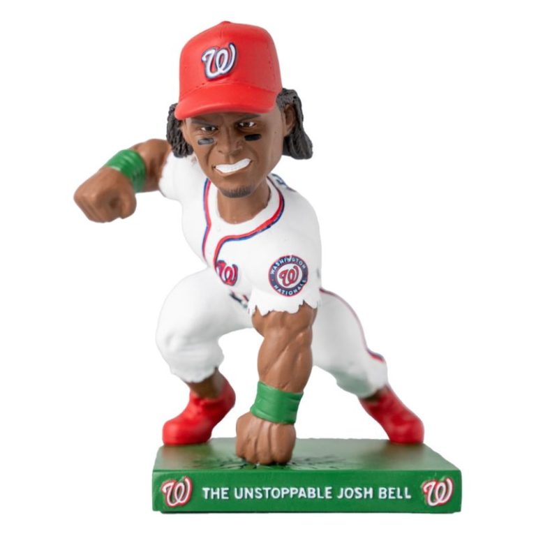 June 11, 2022 Washington Nationals – The Unstoppable Josh Bell MARVEL Super Hero™ Bobblehead