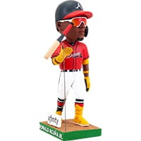 September 2, 2022 Atlanta Braves – Ronald Acuña Jr. Bat Flip Bobblehead