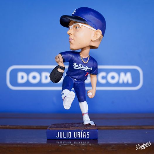 May 31, 2022 Los Angeles Dodgers Julio Urias Bobblehead Stadium