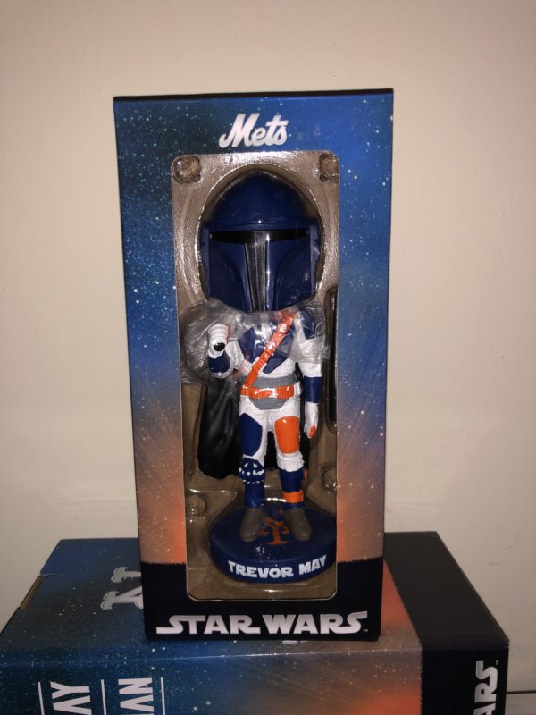 New York Mets - Trevor May Mandalorian Bobblehead