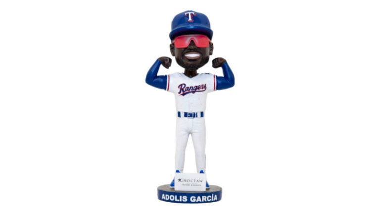 June 13, 2022 Texas Rangers – Adolis García Bobblehead