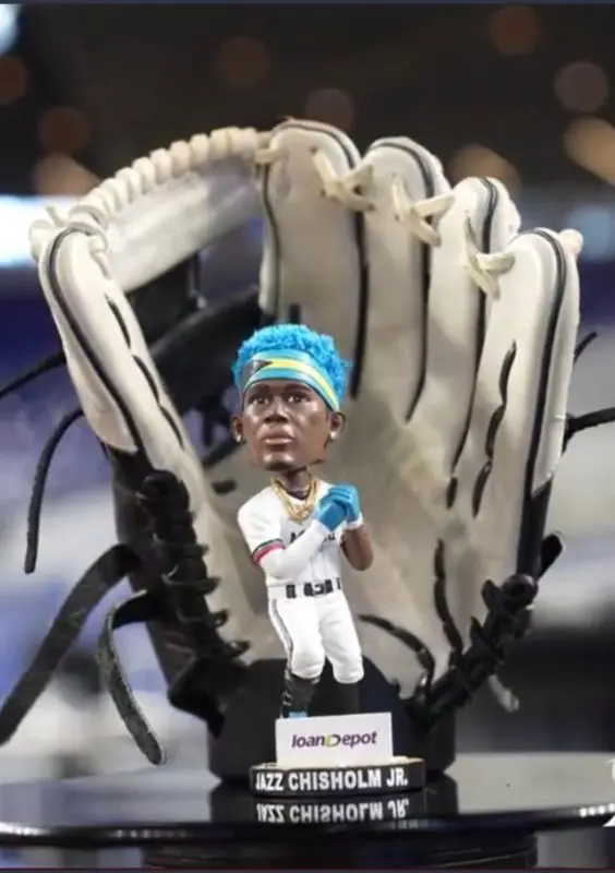 June 25, 2022 Miami Marlins – Jazz Chisholm Jr. Bobblehead