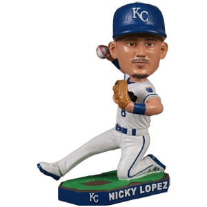 Kansas City Royals - Nicky Lopez Bobblehead