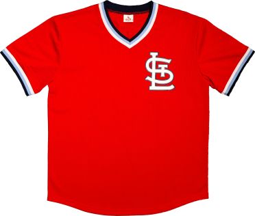 Mens MLB Team Apparel St Louis Cardinals NOLAN ARENADO Baseball Shirt –