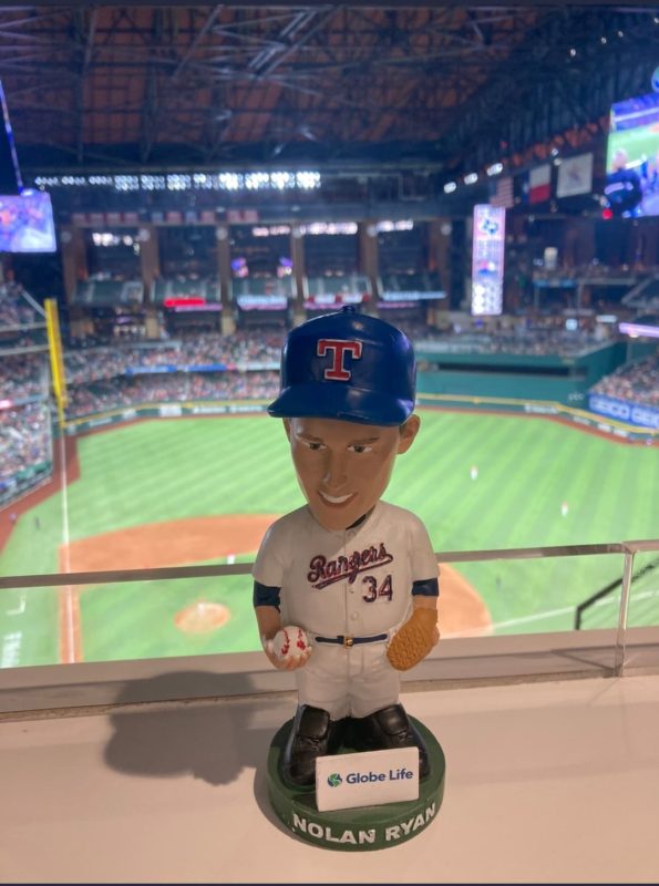 Special Nolan Ryan Bobblehead Collectible Drops