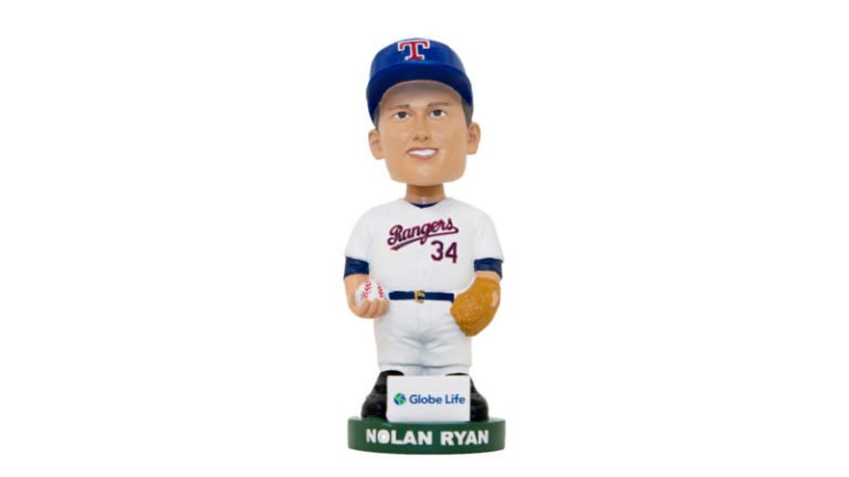 June 25, 2022 Texas Rangers – Nolan Ryan Bobblehead