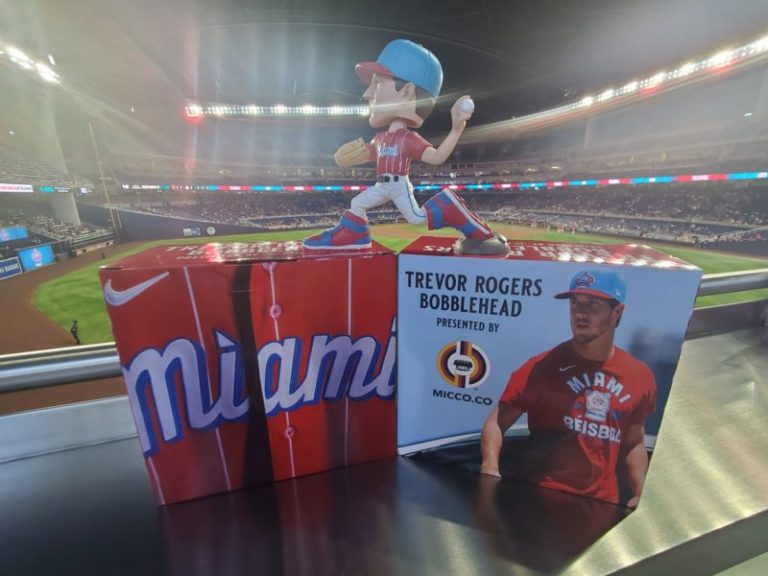 July 16, 2022 Miami Marlins – Trevor Rogers Bobblehead