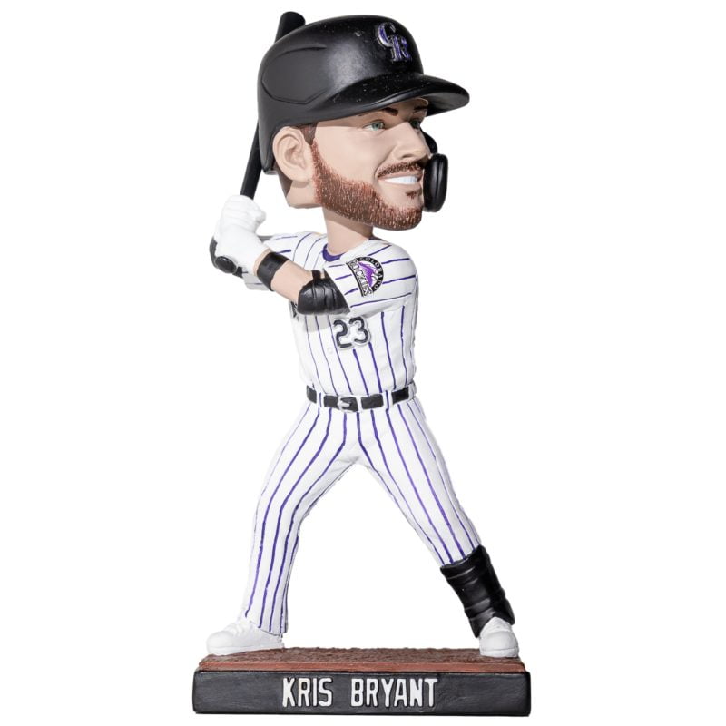 August 13, 2022 Colorado Rockies Kris Bryant Bobblehead Stadium