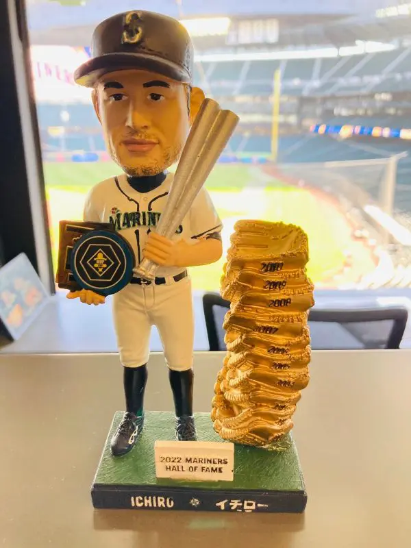 August 28, 2022 Seattle Mariners - Ichiro Bobblehead - Stadium