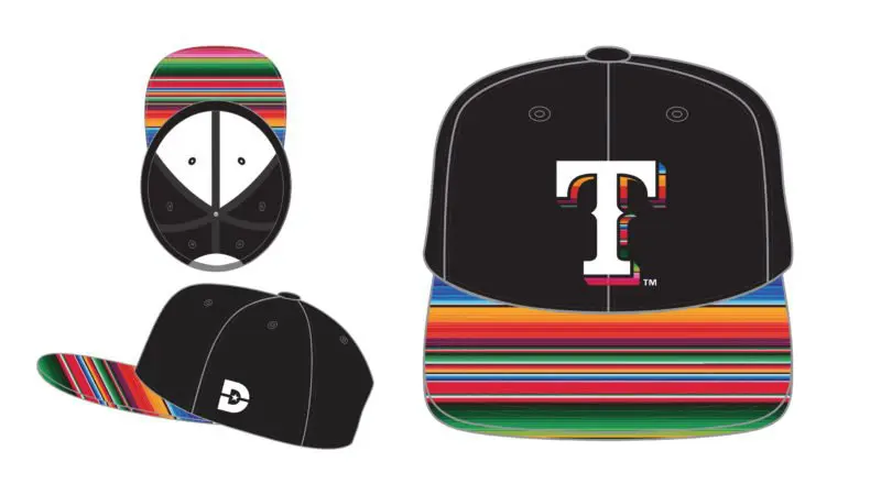 September 23, 2022 Texas Rangers - Mexican Heritage Night Cap