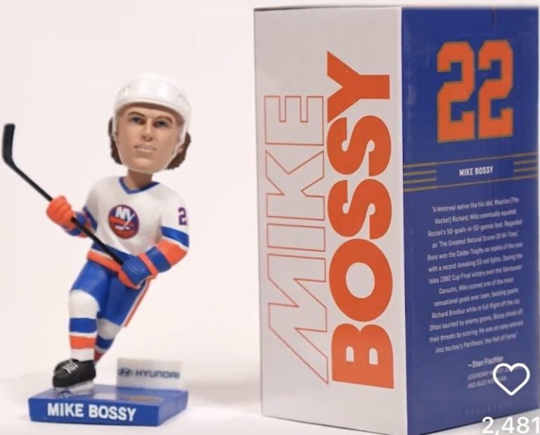 January 14, 2023 New York Islanders – Mike Bossy Bobblehead