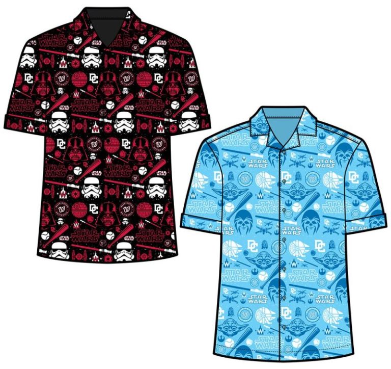 May 20, 2023 Washington Nationals – STAR WARS™ Dueling Hawaiian Shirt