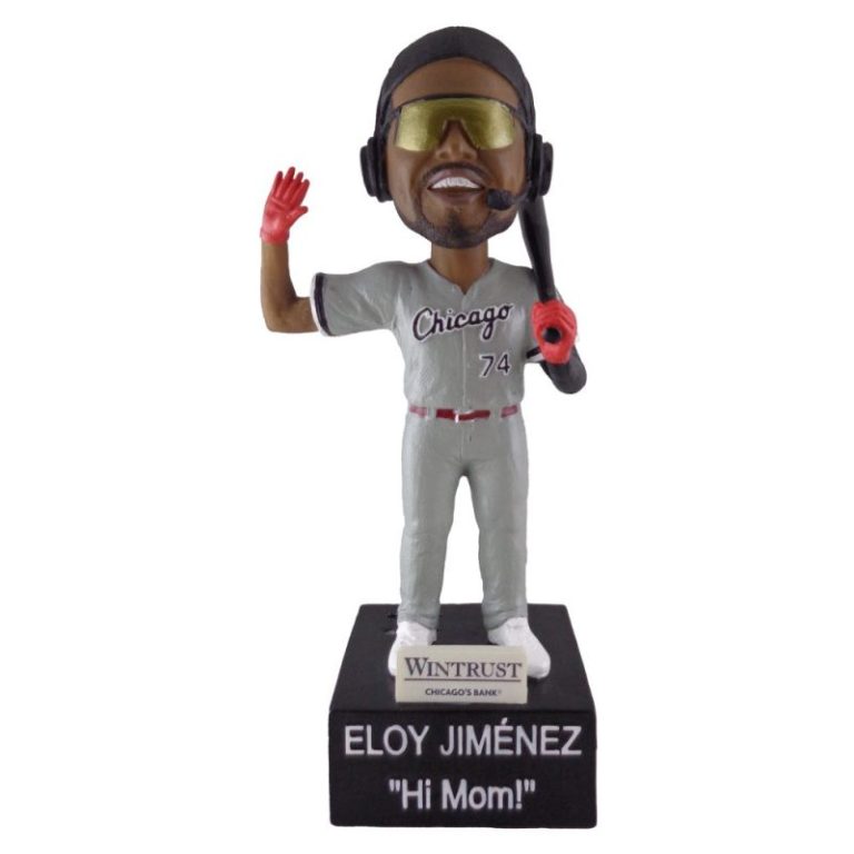 May 13, 2023 Chicago White Sox – Eloy Jimenez ‘Hi Mom!’ Talking Bobblehead