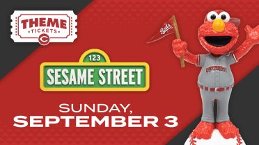 September 3, 2023 Cincinnati Reds – Elmo bobblehead