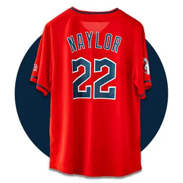 May 27, 2023 Cleveland Guardians - Josh Naylor Jersey - Stadium