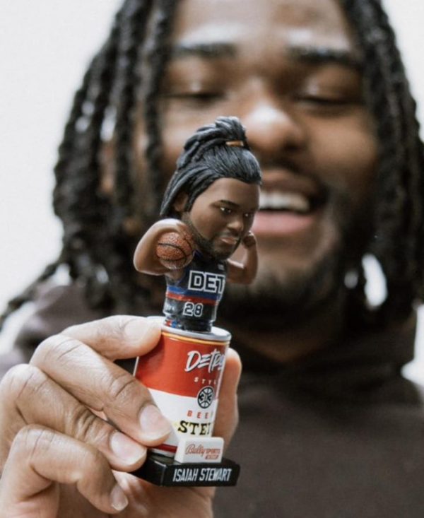 February 10, 2023 Detroit Pistons Isaiah Stewart Bobblehead Stadium