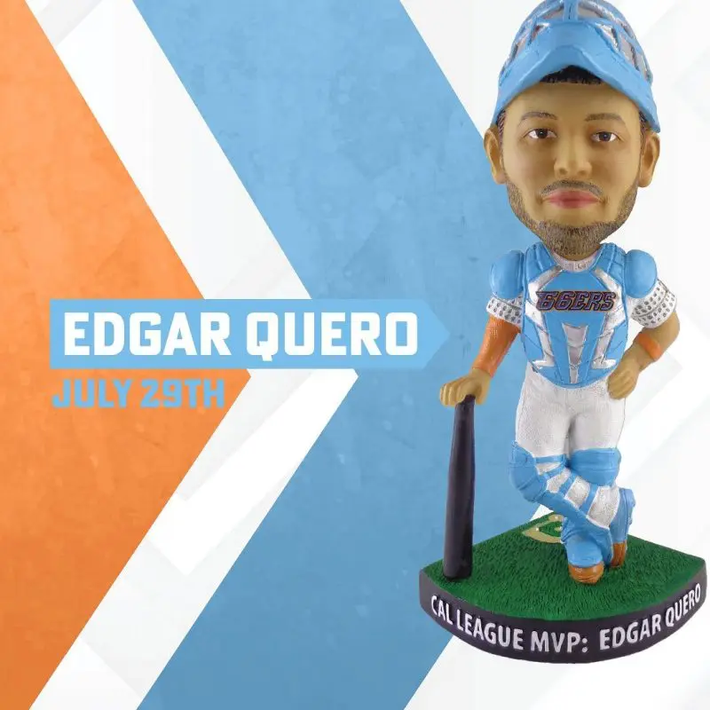 Inland Empire 66ers - Edgar Quero Bobblehead