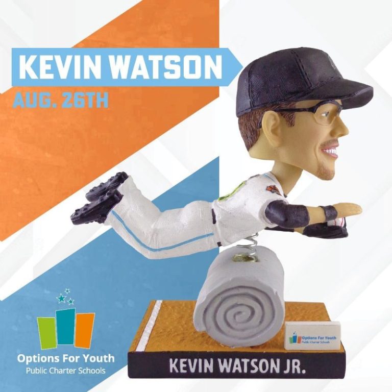 August 26, 2023 Inland Empire 66ers – Kevin Watson Bobblehead
