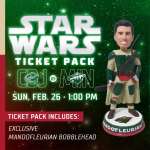 Minnesota Wild - Mandofleurian Bobblehead