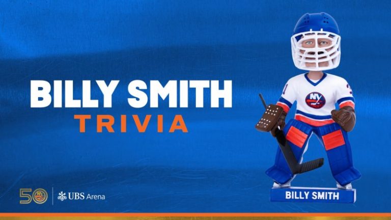 February 17, 2023 New York Islanders – Billy Smith Bobblehead