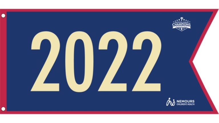 April 6, 2023 Philadelphia Phillies – 2022 National League Champions Pennant