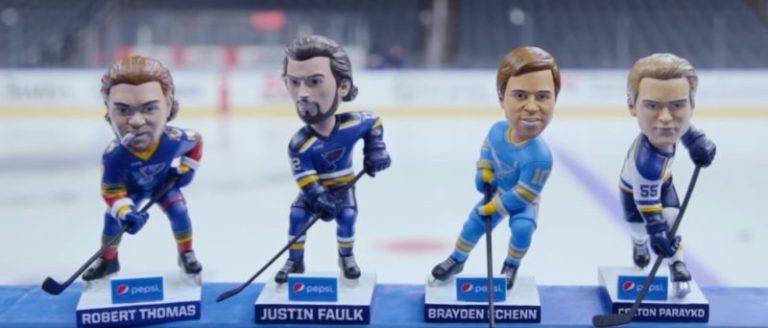 February 16, 2023 St Louis Blues – Mystery Bobblehead