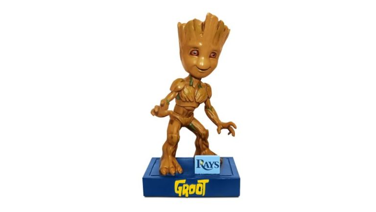 May 6, 2022 Tampa Bay Rays – Groot Bobblehead