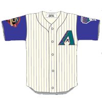 August 12, 2023 Arizona Diamondbacks - Throwback Replica Jersey