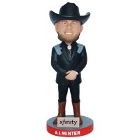 September 26, 2023 Atlanta Braves – A.J. Minter Cowboy Bobblehead