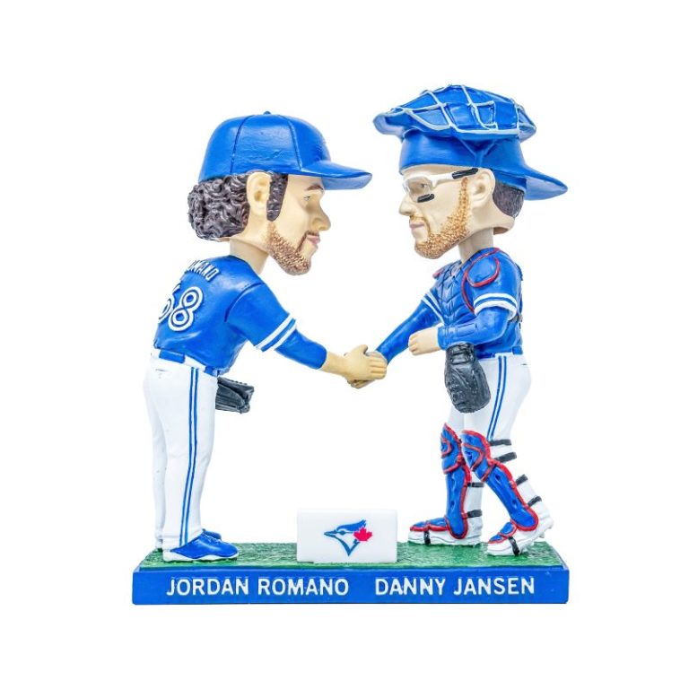 April 24, 2023 Toronto Blue Jays – Romano & Jansen Handshake Bobblehead