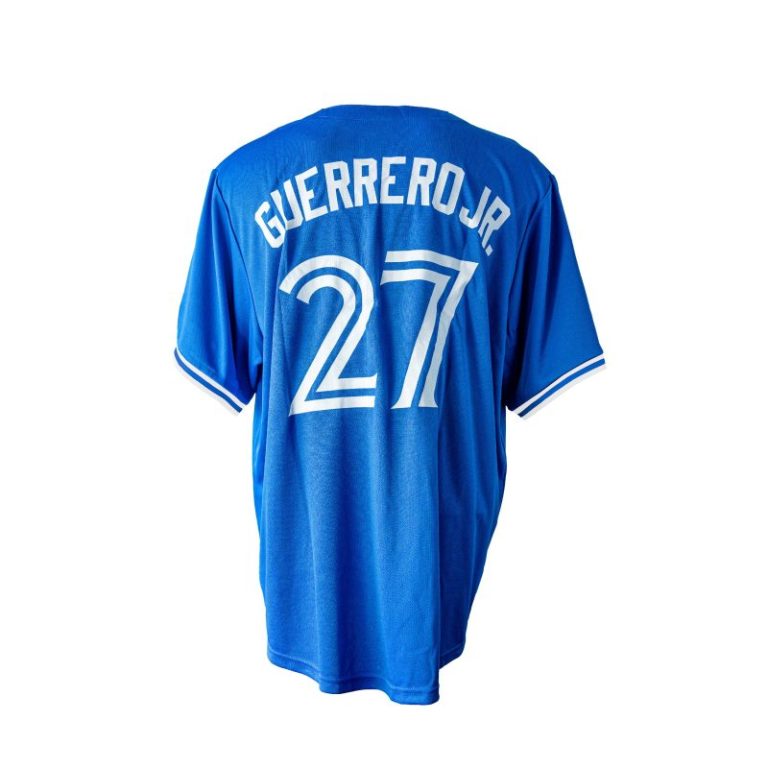August 16, 2023 Toronto Blue Jays – Vladimir Guerrero Jr. Blue Replica Jersey