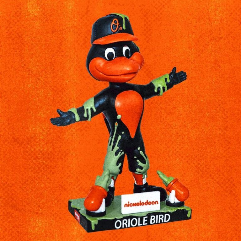 April 9, 2023 Baltimore Orioles – Bird Nickelodeon Bobblehead