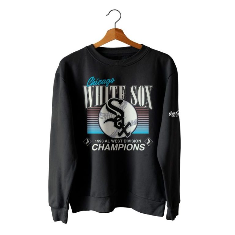 April 15, 2023 Chicago White Sox – 1993 American League West Division Champs Crewneck