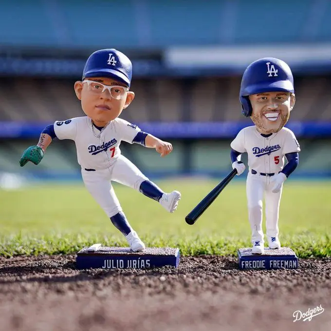April 3, 2023 Los Angeles Dodgers - Julio Urias Bobblehead - Stadium  Giveaway Exchange